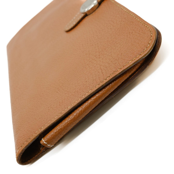HERMES Brown Leather Wallet - Picture 6 of 16